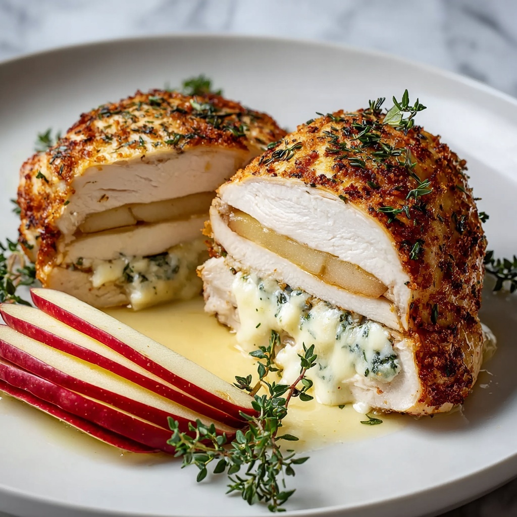 Apple and Brie Stuffed Chicken Recipe - Recipe Image