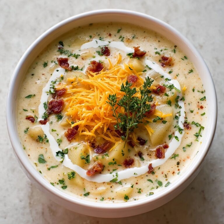 Creamy Rustic Potato Soup Recipe