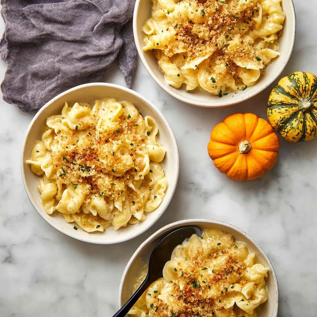 Butternut Squash Pasta with Sage and Toasted Panko Recipe - Recipe Image