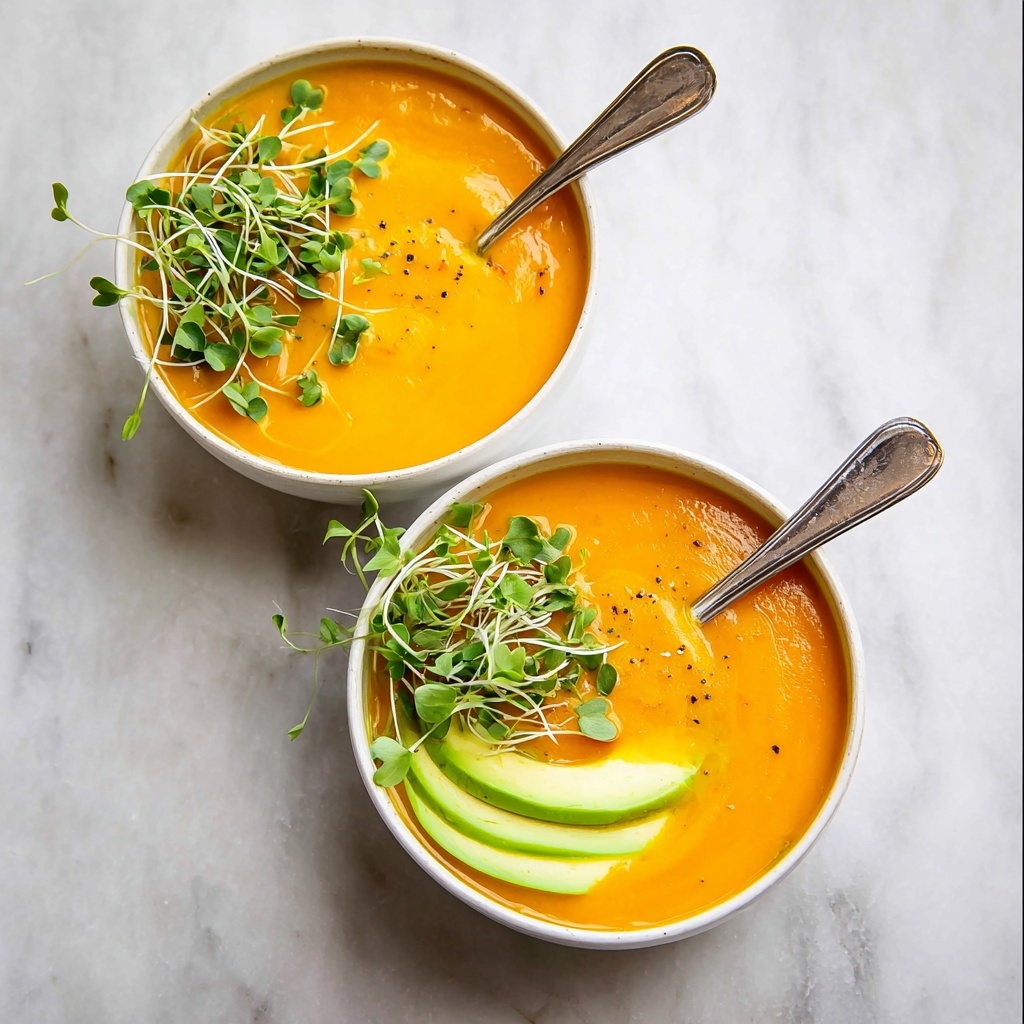 Bell Pepper and Butternut Squash Soup Recipe - Recipe Image