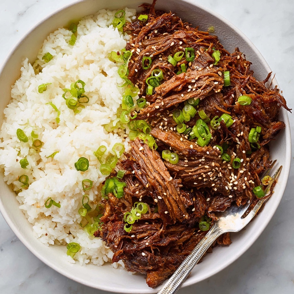 Slow Cooker Korean Beef Recipe - Recipe Image