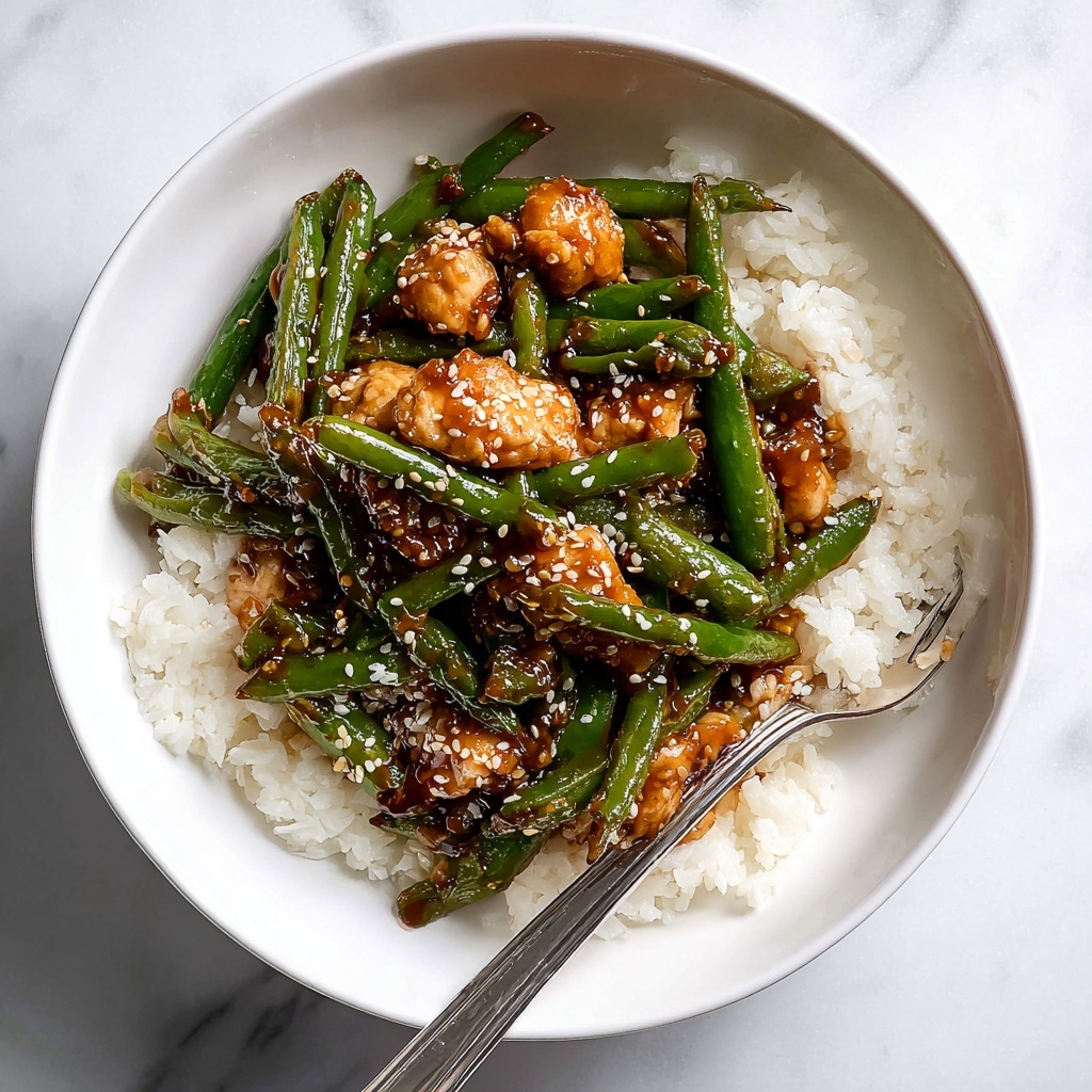 Chicken & Green Bean Stir Fry Recipe - Recipe Image