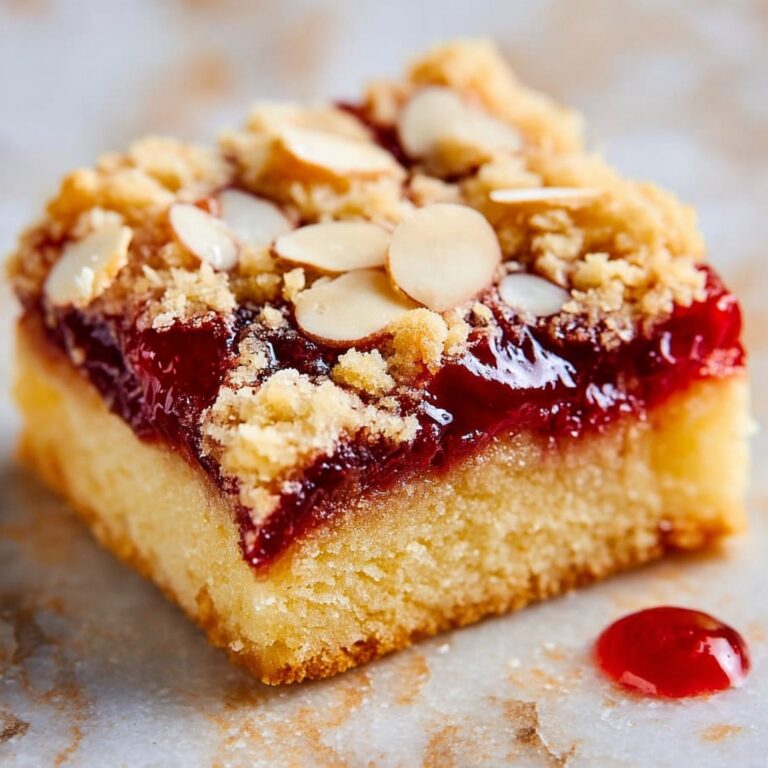 Raspberry Almond Crumb Bars Recipe