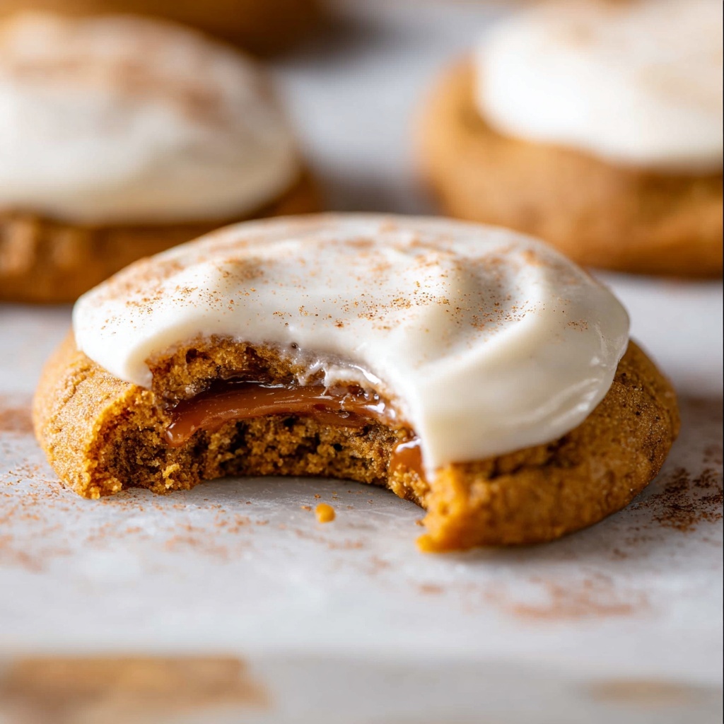 Soft Pumpkin Cookies with Brown Butter Glaze Recipe - Recipe Image