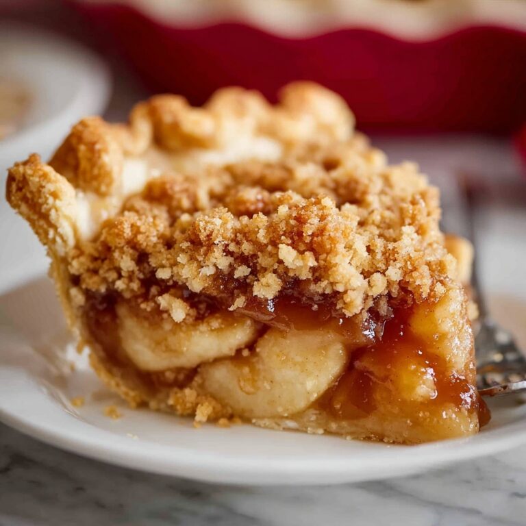 Dutch Apple Crumble Pie Recipe