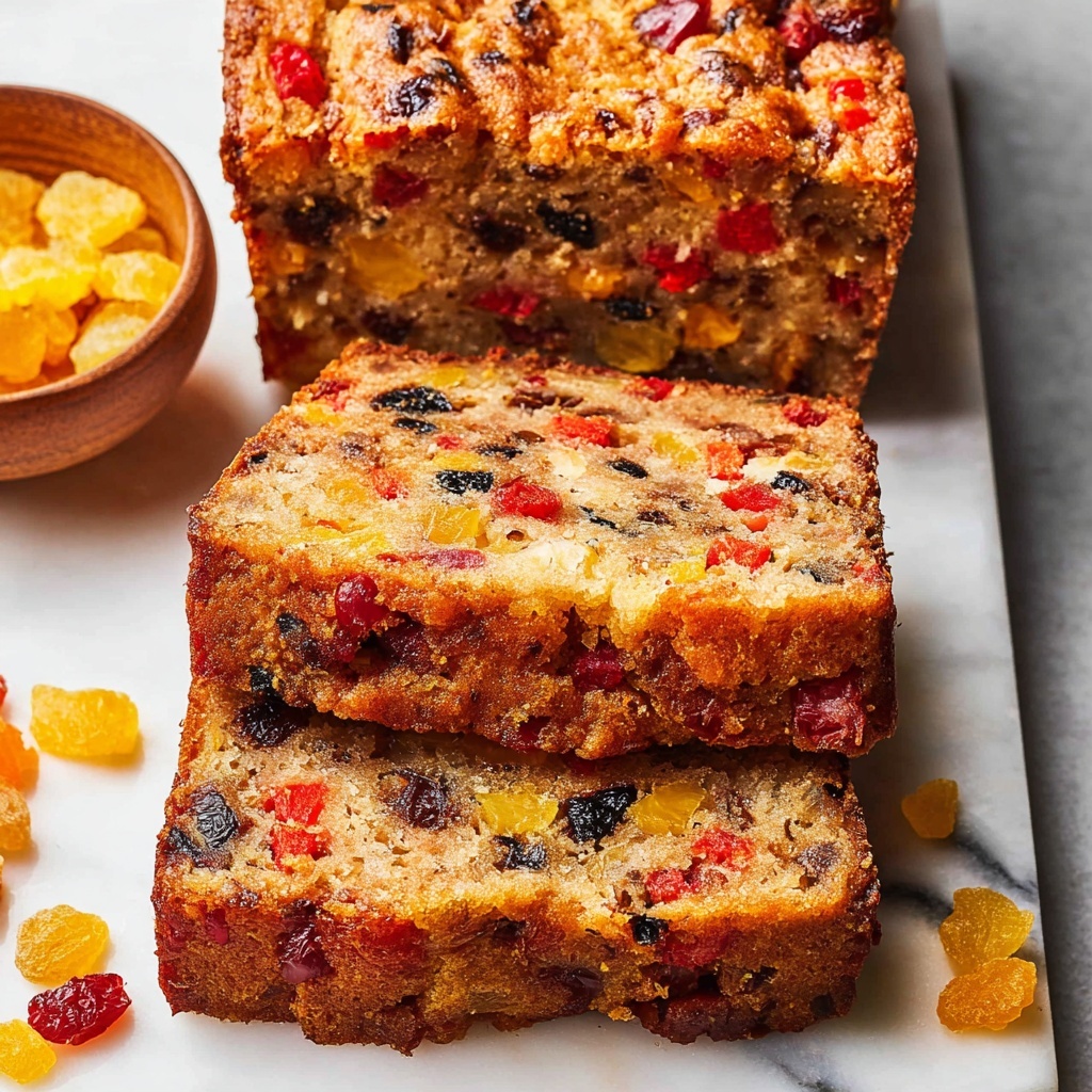 Fruit Cake with Dried Fruits, Candied Cherries, and Pecans Recipe - Recipe Image