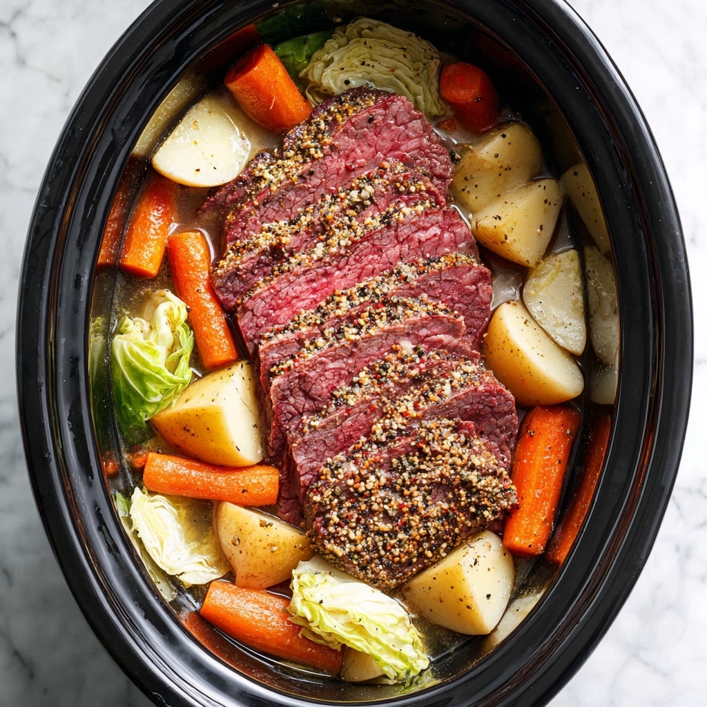 Crockpot Corned Beef and Cabbage Recipe - Recipe Image