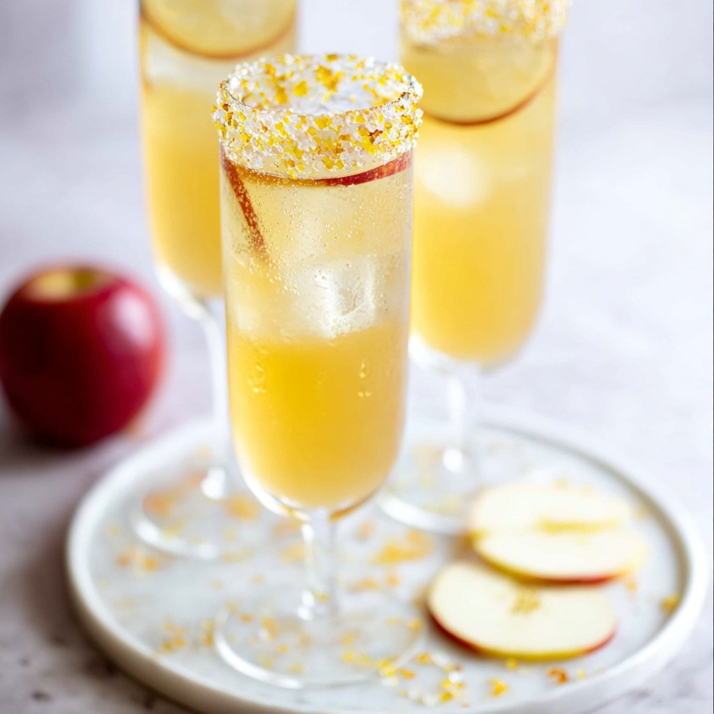 Apple Cider Mimosas Recipe - Recipe Image