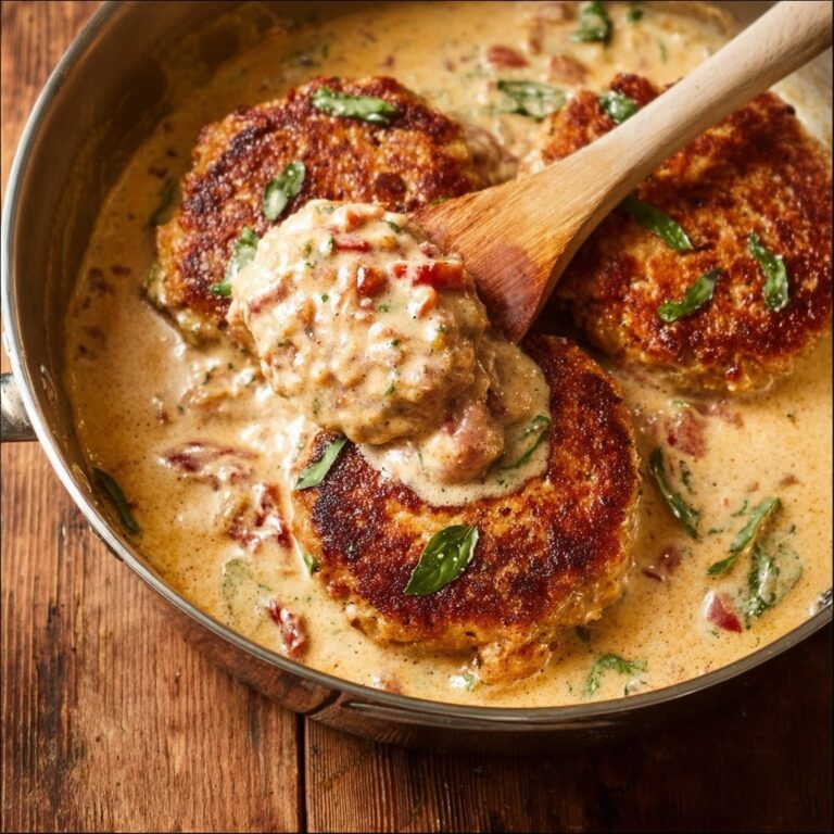 Basil Chicken with Cream Sauce Recipe