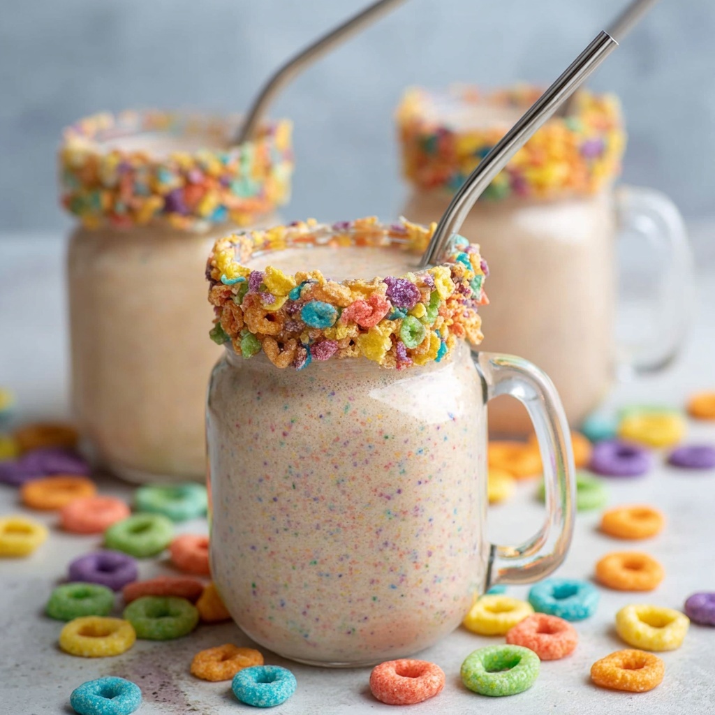 Cereal Milk Breakfast Smoothie (3 Ways!) Recipe - Recipe Image