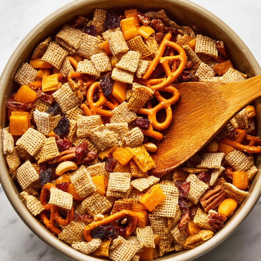 Crock Pot Chex Mix Recipe - Recipe Image
