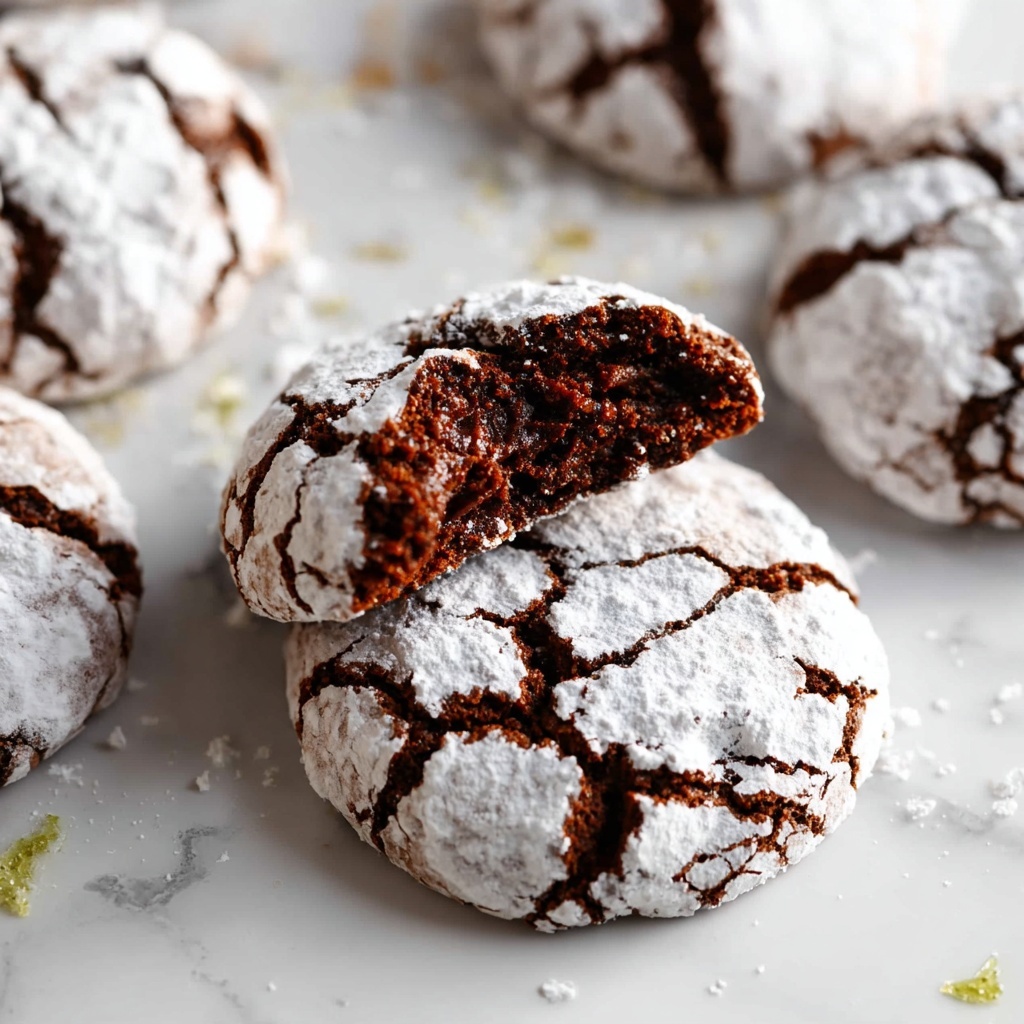 Chocolate Crinkle Cookies Recipe - Recipe Image