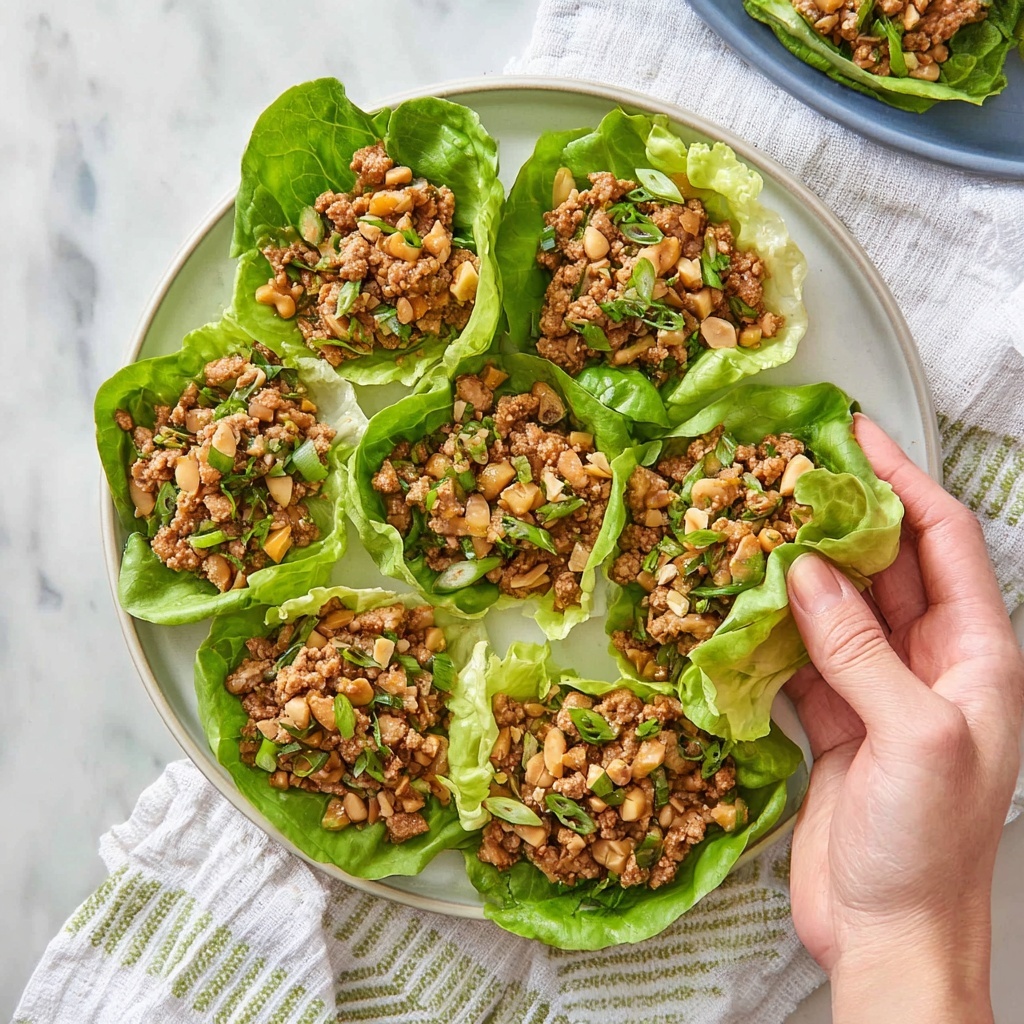 Ground Chicken Lettuce Wraps Recipe - Recipe Image