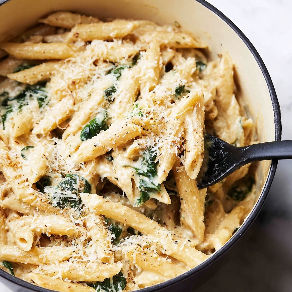 Chicken Florentine Pasta Recipe - Recipe Image