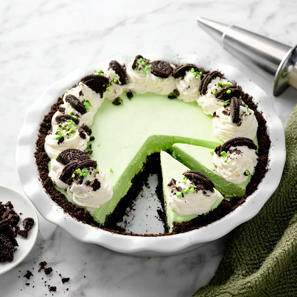 Grasshopper Pie Recipe - Recipe Image