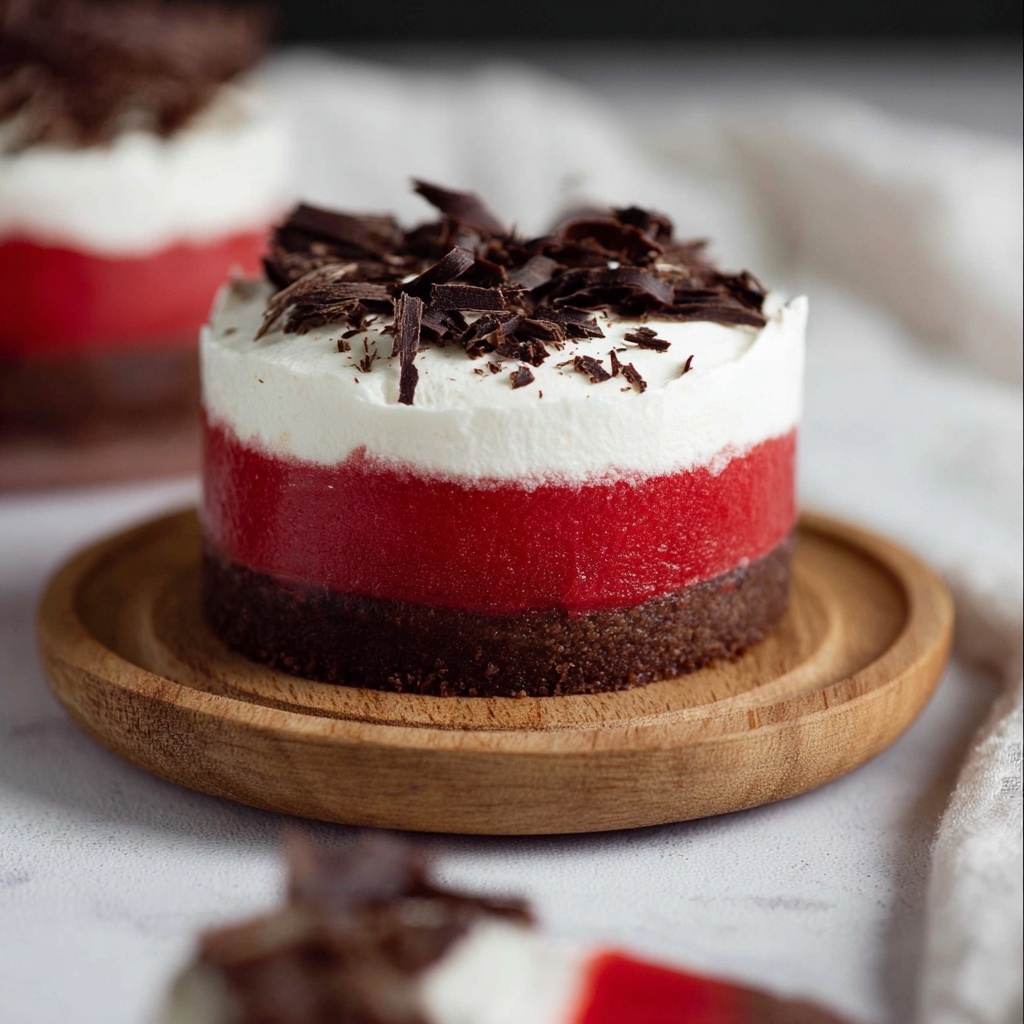 Red Velvet Cheesecake Recipe - Recipe Image