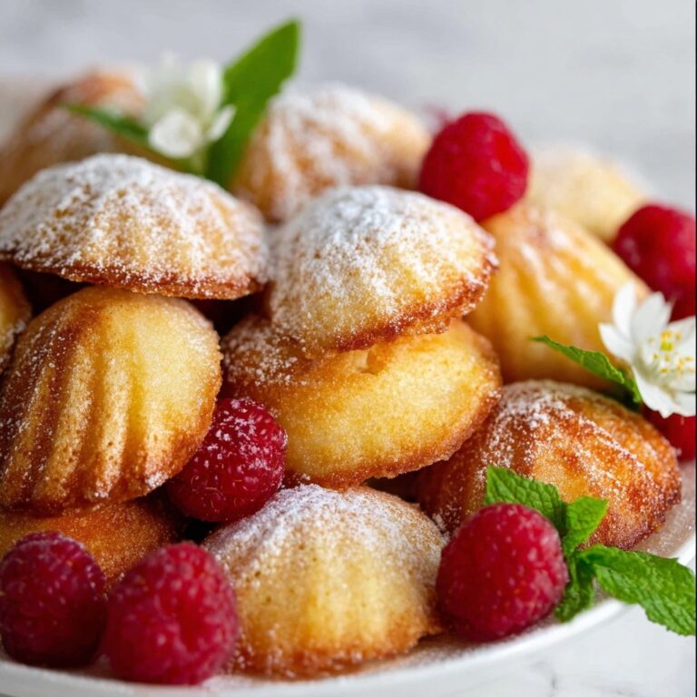 Classic Madeleines with Lemon and Honey Recipe