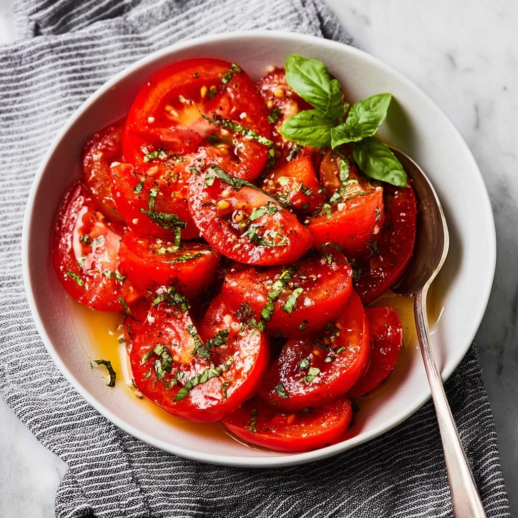 My Favourite Tomato Salad Recipe - Recipe Image