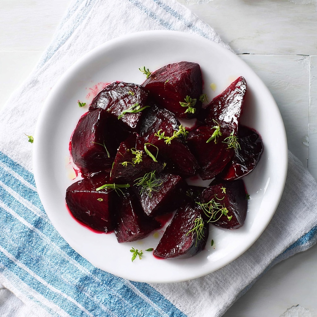 Balsamic Glazed Beetroot Recipe - Recipe Image
