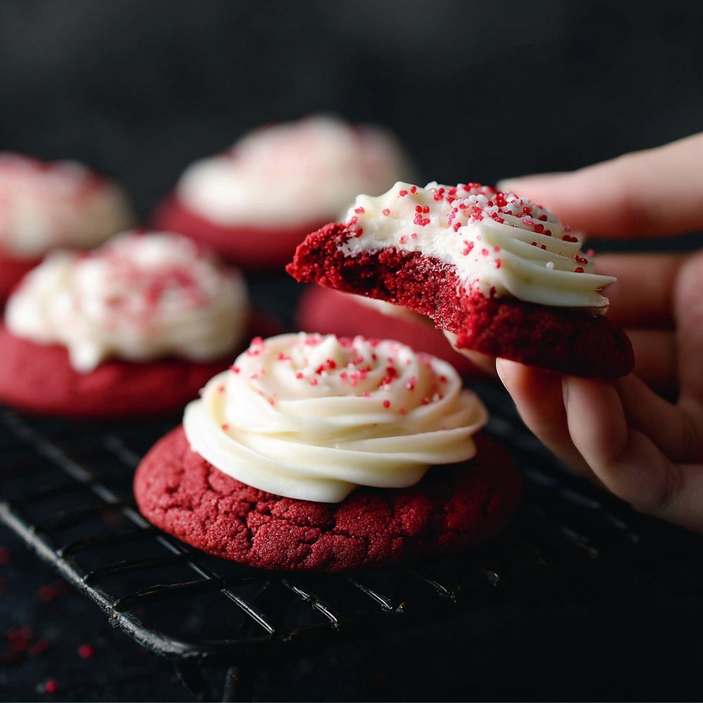 Red Velvet Cookies Recipe - Recipe Image