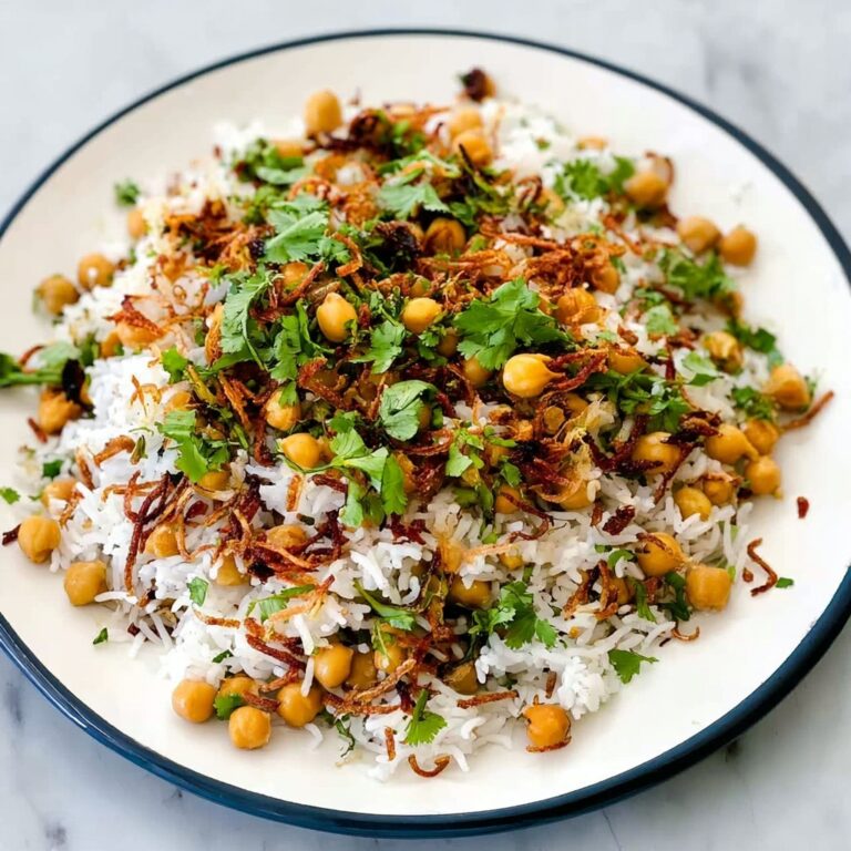 Fragrant Chickpea Rice Pilaf Recipe