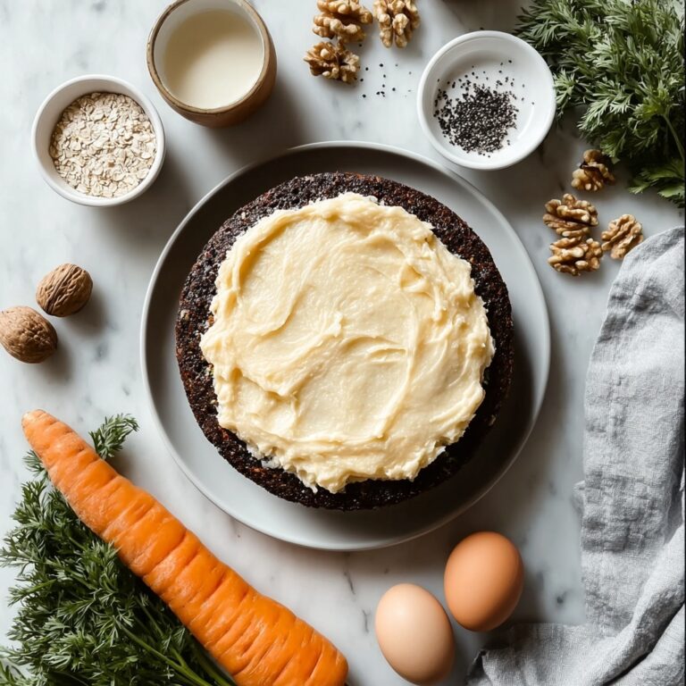 Moist Carrot Cake with Cream Cheese Frosting Recipe
