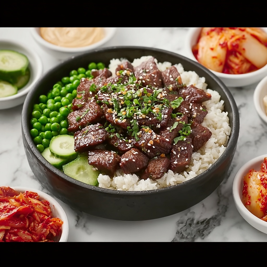Crispy Beef Rice Bowl Recipe - Recipe Image