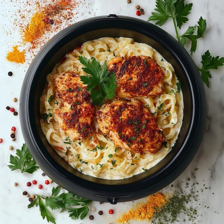 One Pot Cajun Chicken Alfredo Recipe