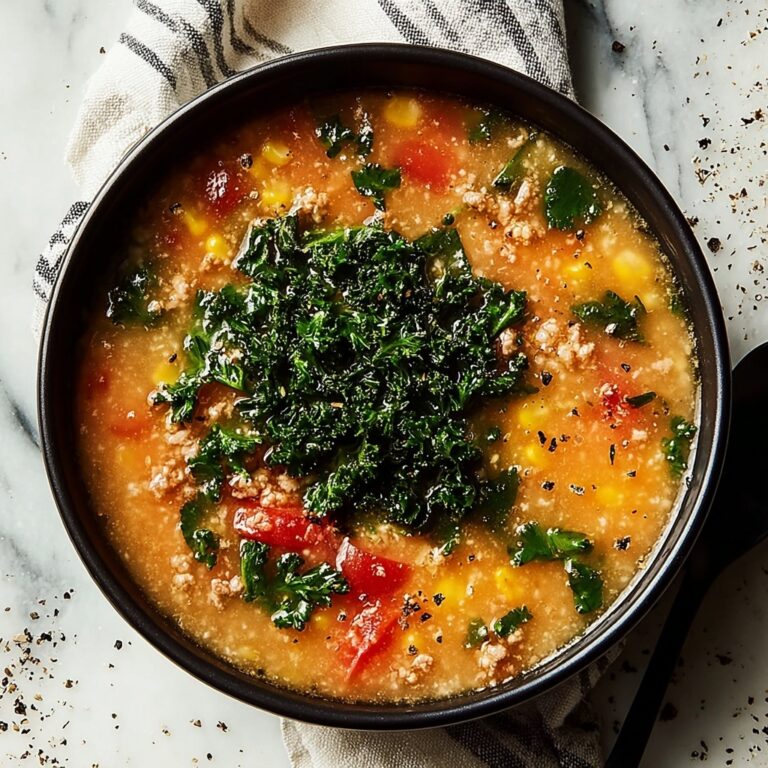 Ground Turkey Soup Recipe