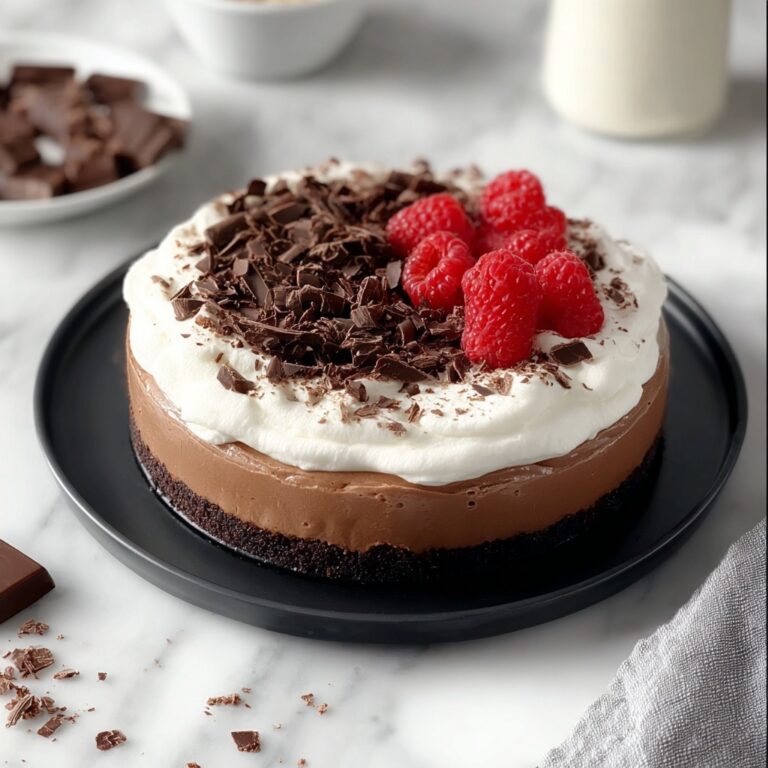 No-Bake Chocolate Cheesecake Recipe