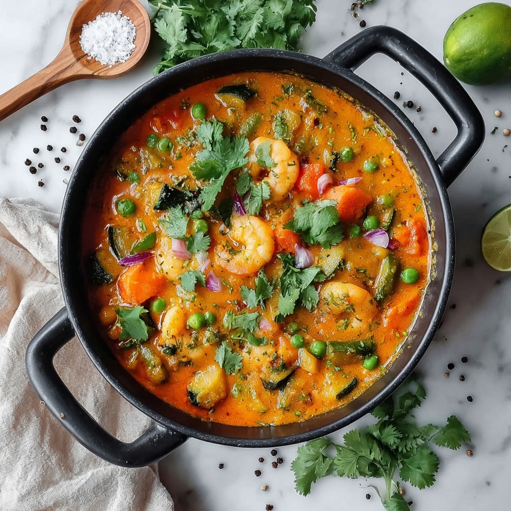 Caribbean Vegetable Curry Recipe - Recipe Image