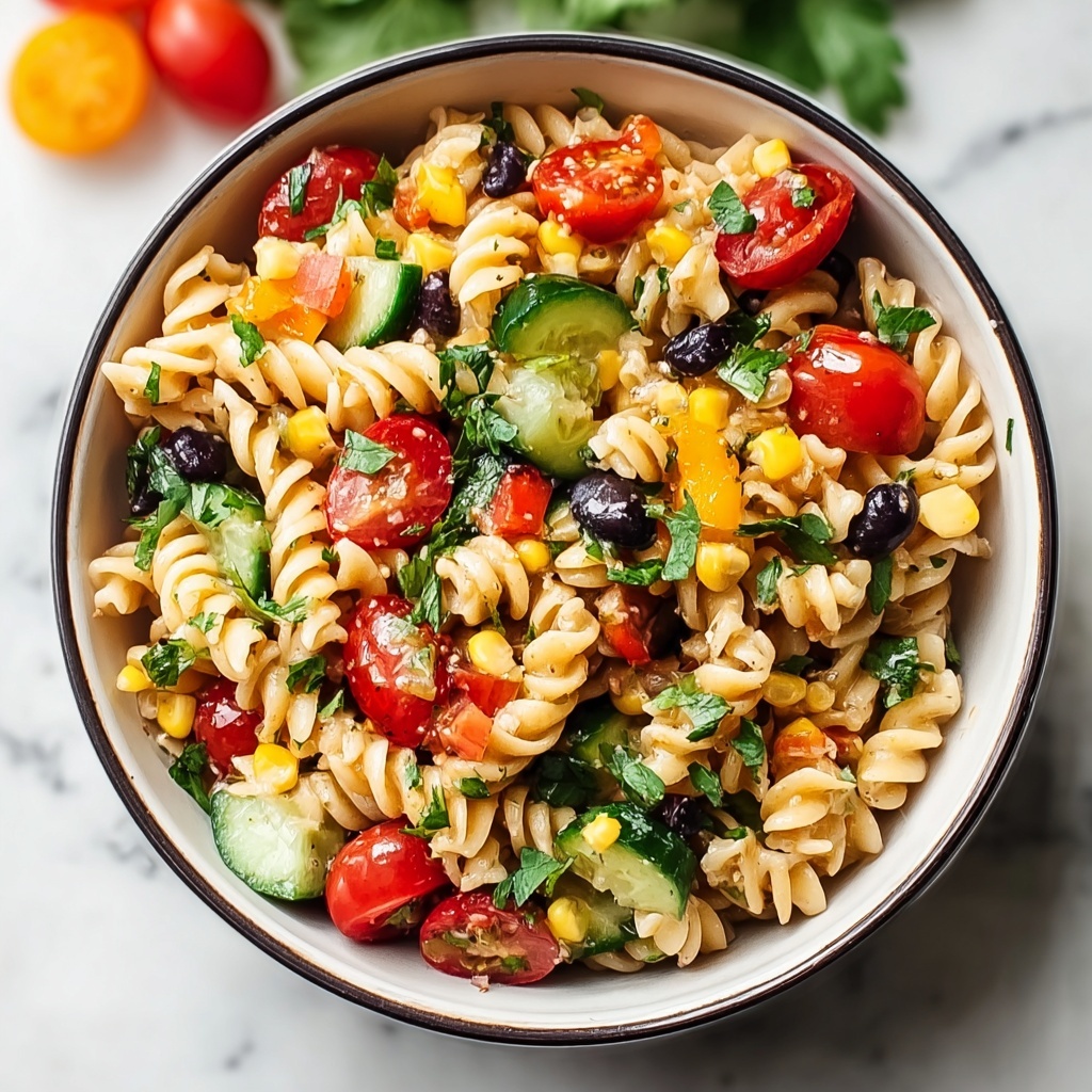 Southwestern Pasta Salad Recipe - Recipe Image