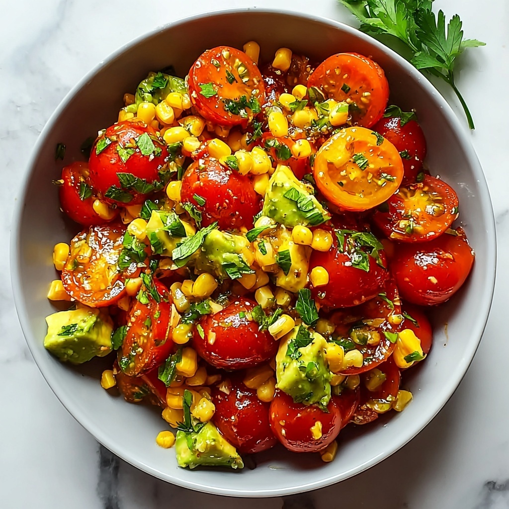 Corn Tomato Avocado Salad Recipe - Recipe Image