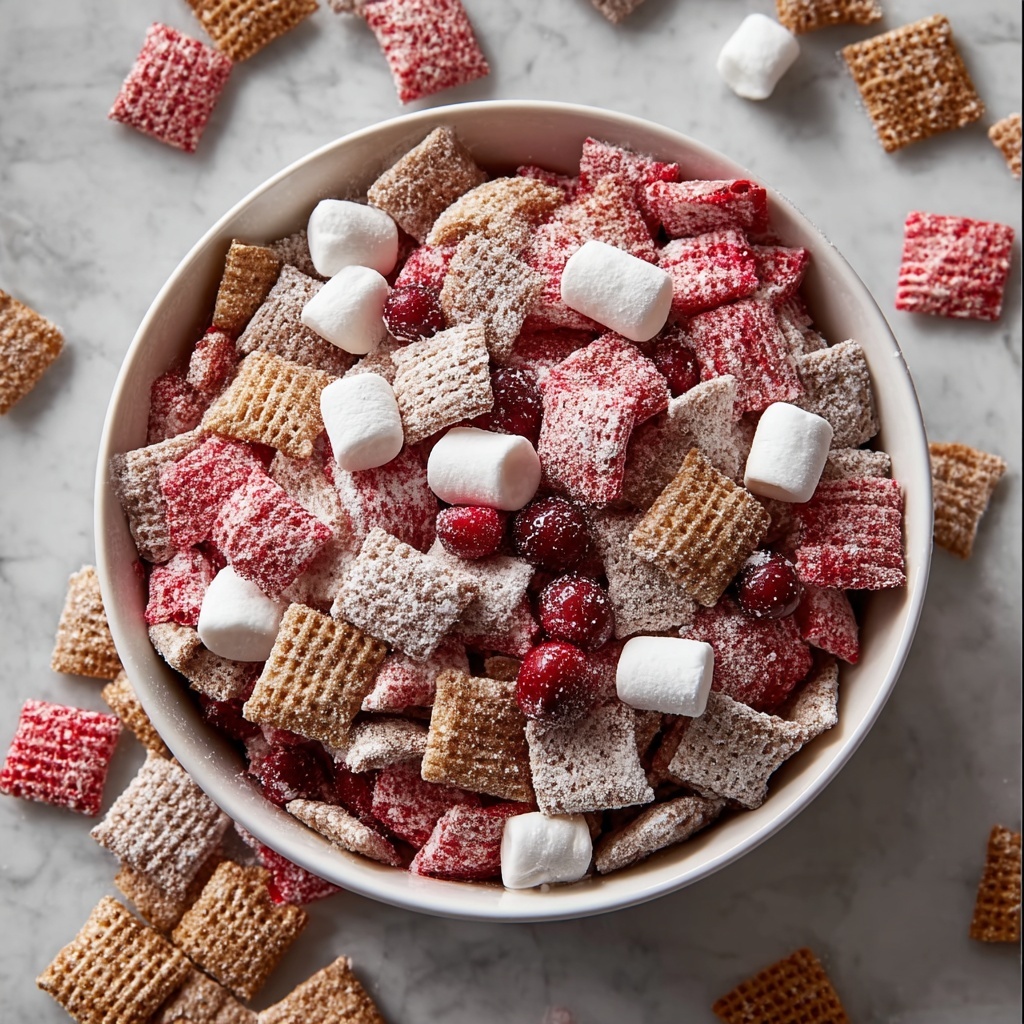 Cherry Cheesecake Puppy Chow Recipe - Recipe Image
