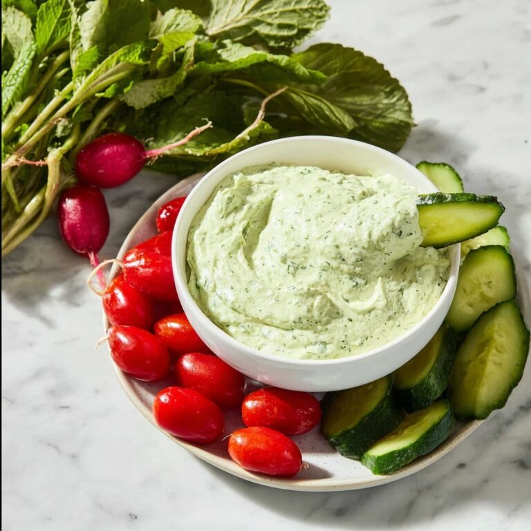 Green Goddess Cottage Cheese Dip Recipe
