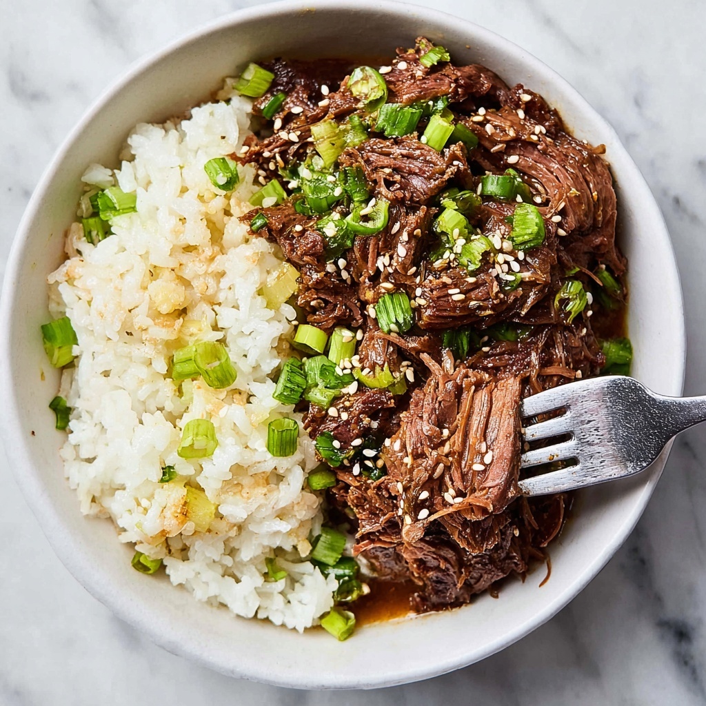 Slow Cooker Korean Beef Recipe - Recipe Image