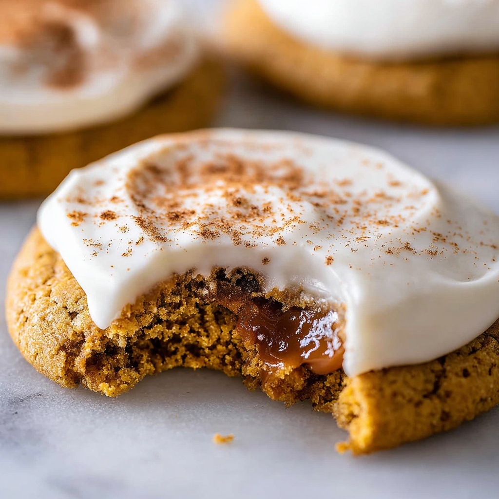 Soft Pumpkin Cookies with Brown Butter Glaze Recipe - Recipe Image