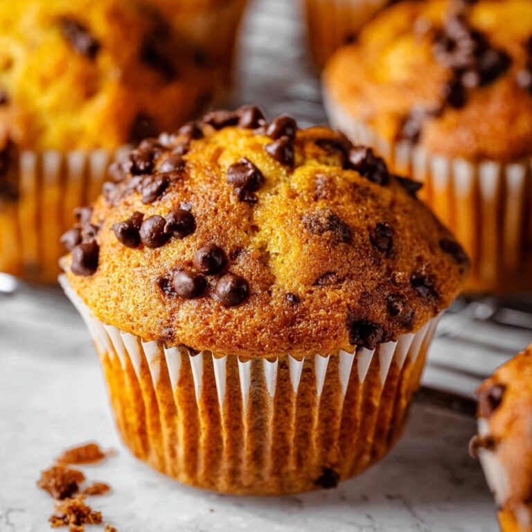 Pumpkin Chocolate Chip Muffins Recipe