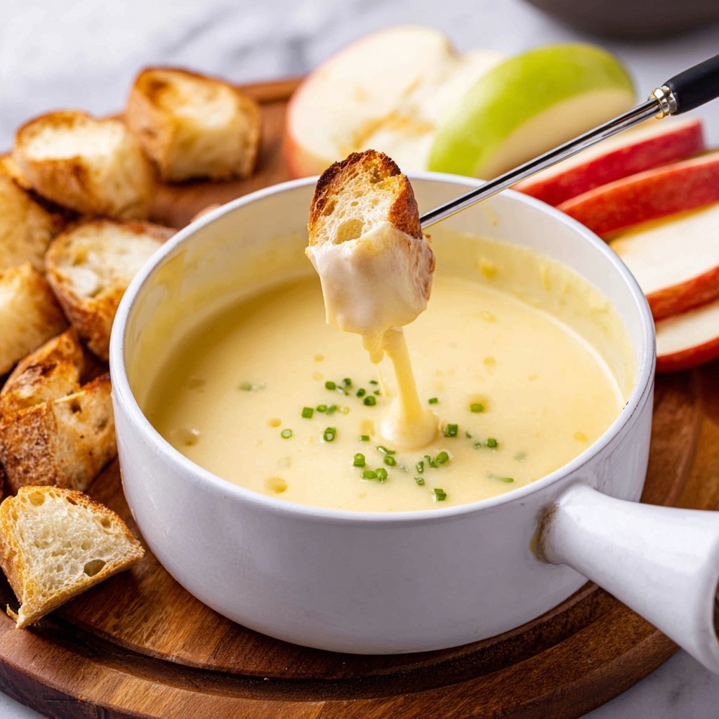 Cheese Fondue Recipe - Recipe Image