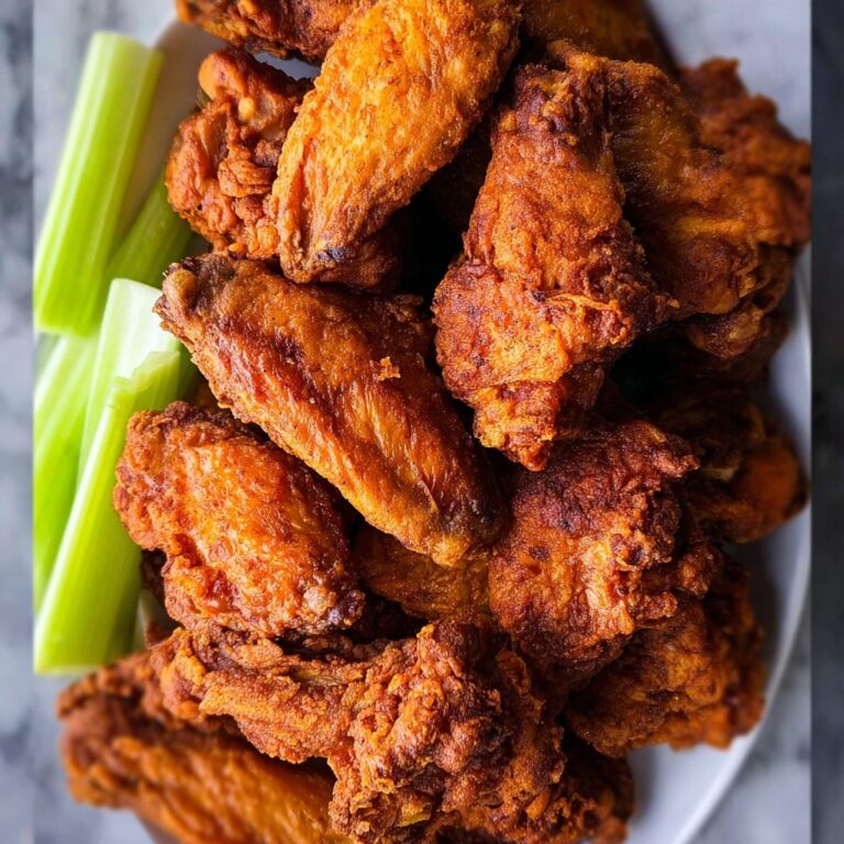 Crispy Buffalo Wings Recipe