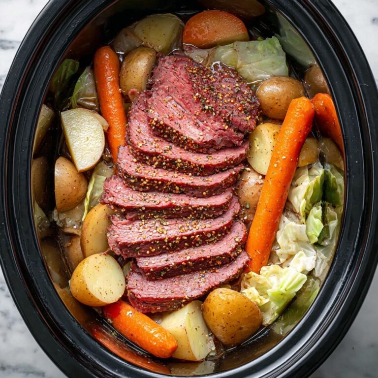 Crockpot Corned Beef and Cabbage Recipe