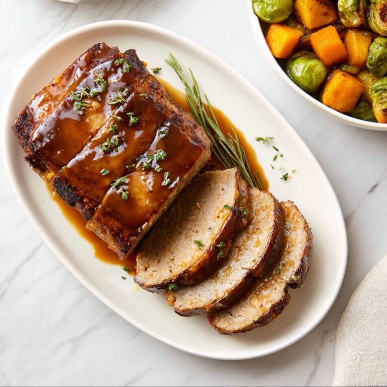 Maple Soy Glazed Roasted Pork Loin Recipe