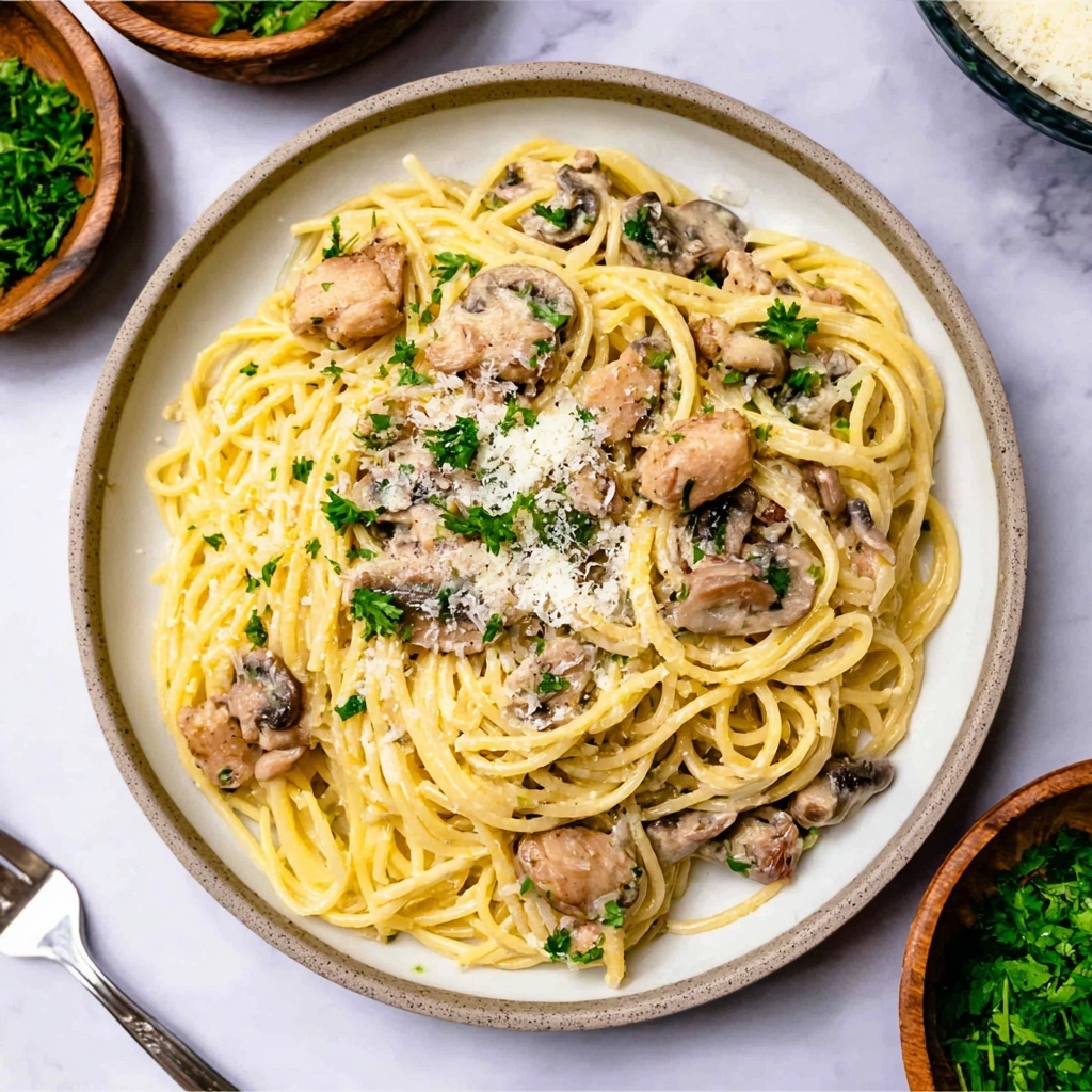 Crockpot Chicken Tetrazzini Recipe - Recipe Image