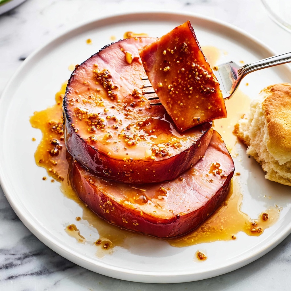 Glazed Ham Steaks Recipe - Recipe Image