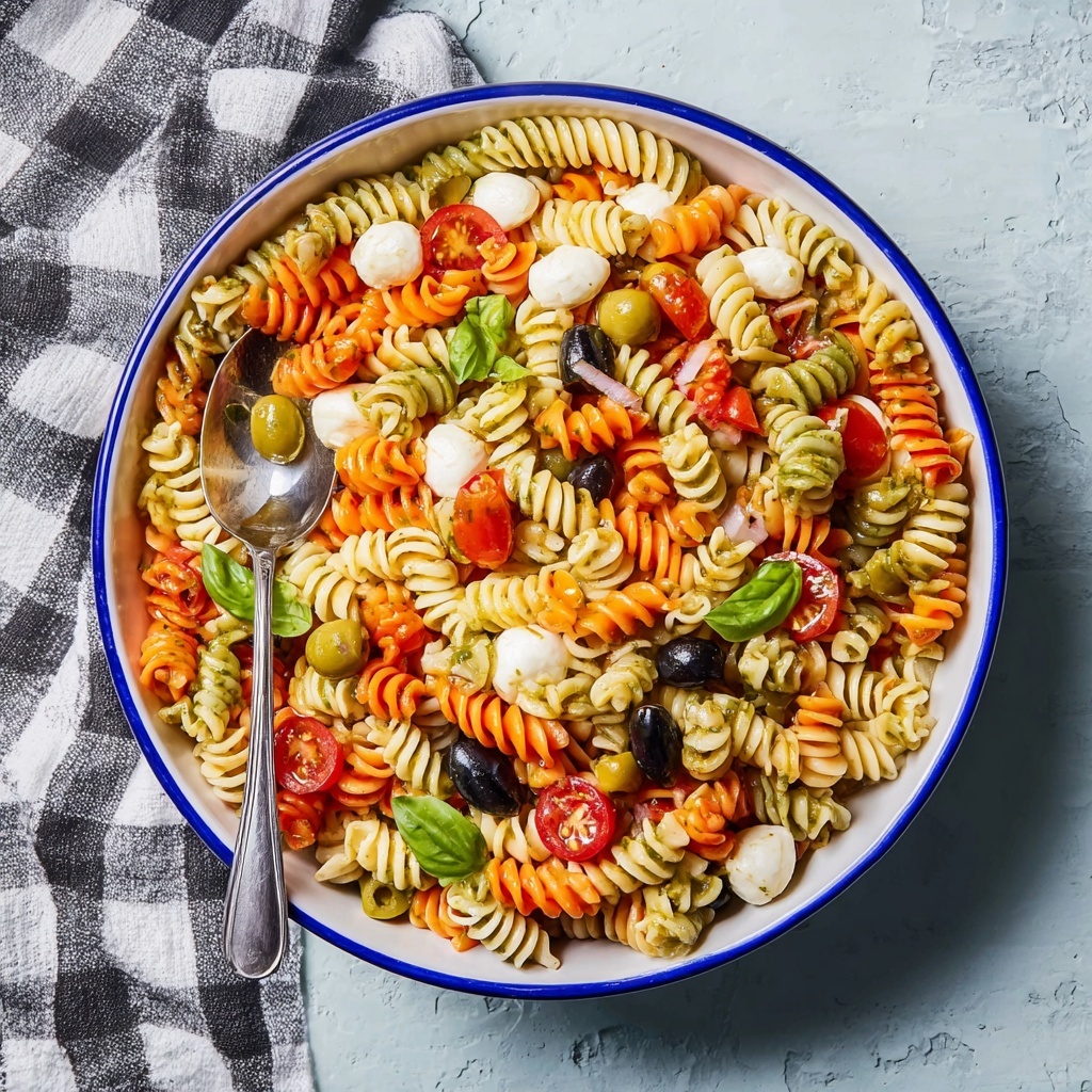 Classic Italian Pasta Salad Recipe - Recipe Image