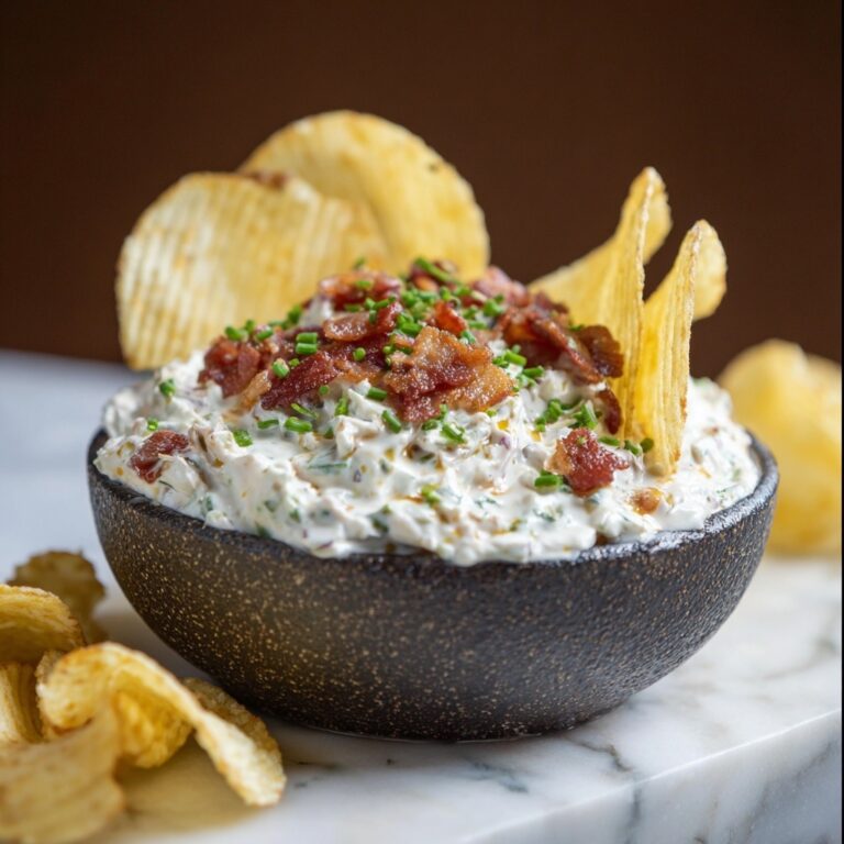 Caramelized Onion Bacon Dip Recipe