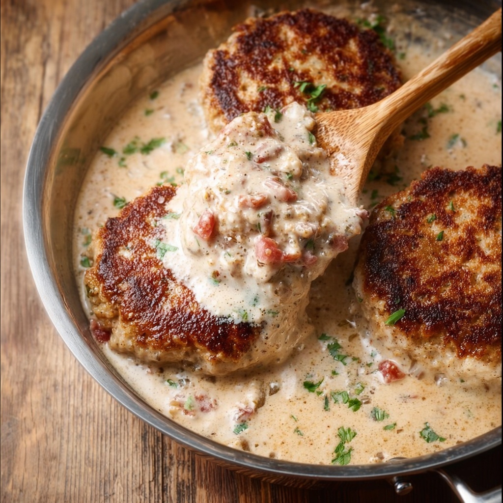 Basil Chicken with Cream Sauce Recipe - Recipe Image