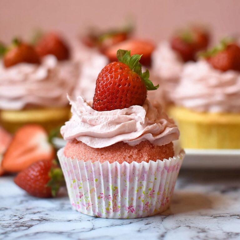 Strawberry Cupcakes Recipe