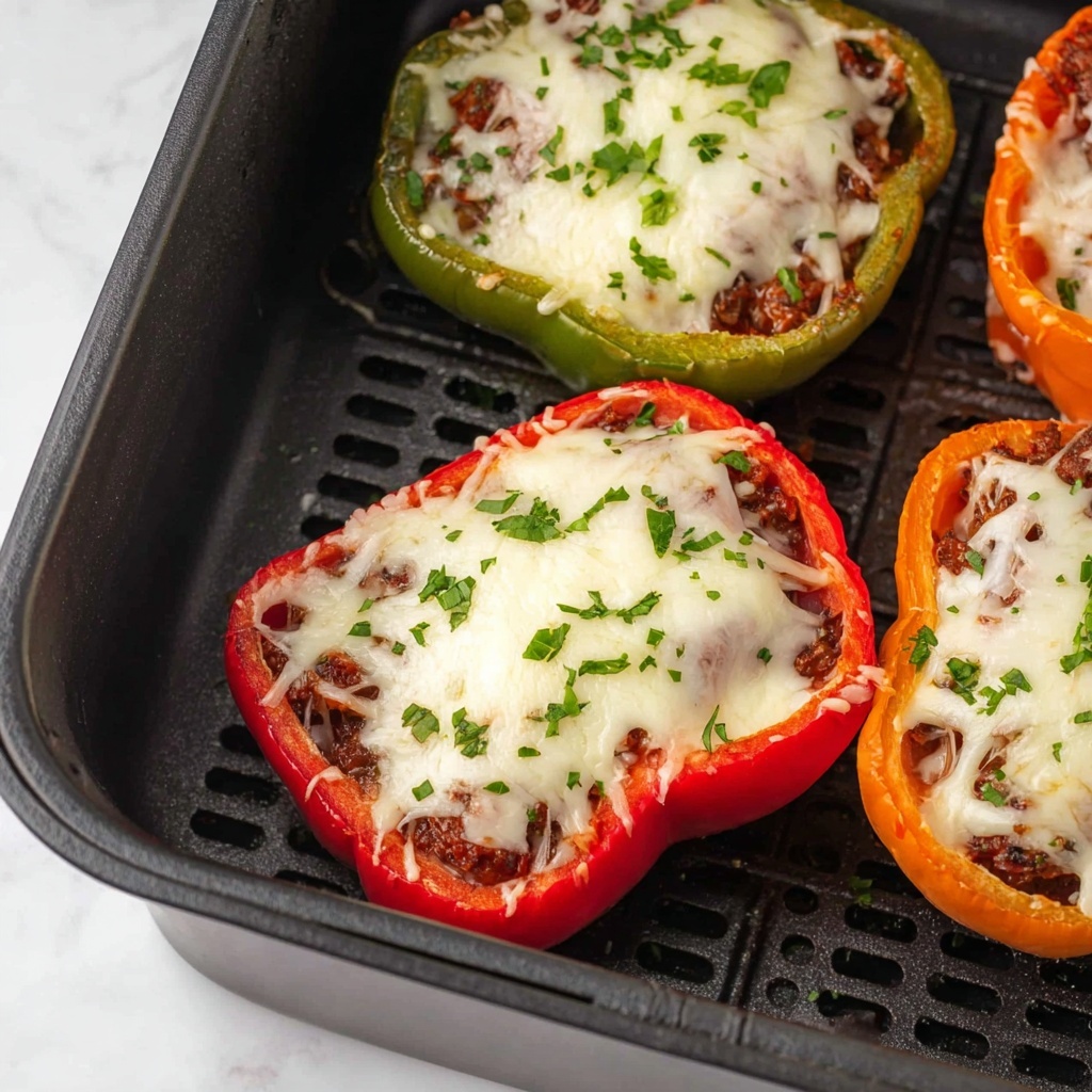 Air Fryer Stuffed Peppers Recipe - Recipe Image