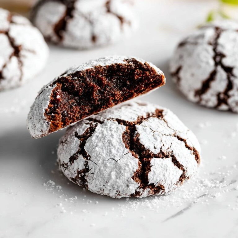 Chocolate Crinkle Cookies Recipe